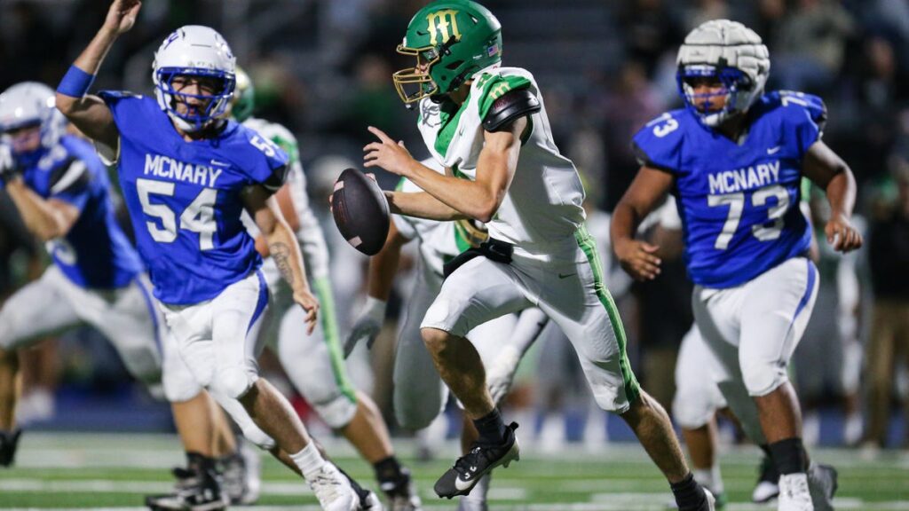 See photos as McNary football faces McKay in nonleague game - statesmanjournal.com