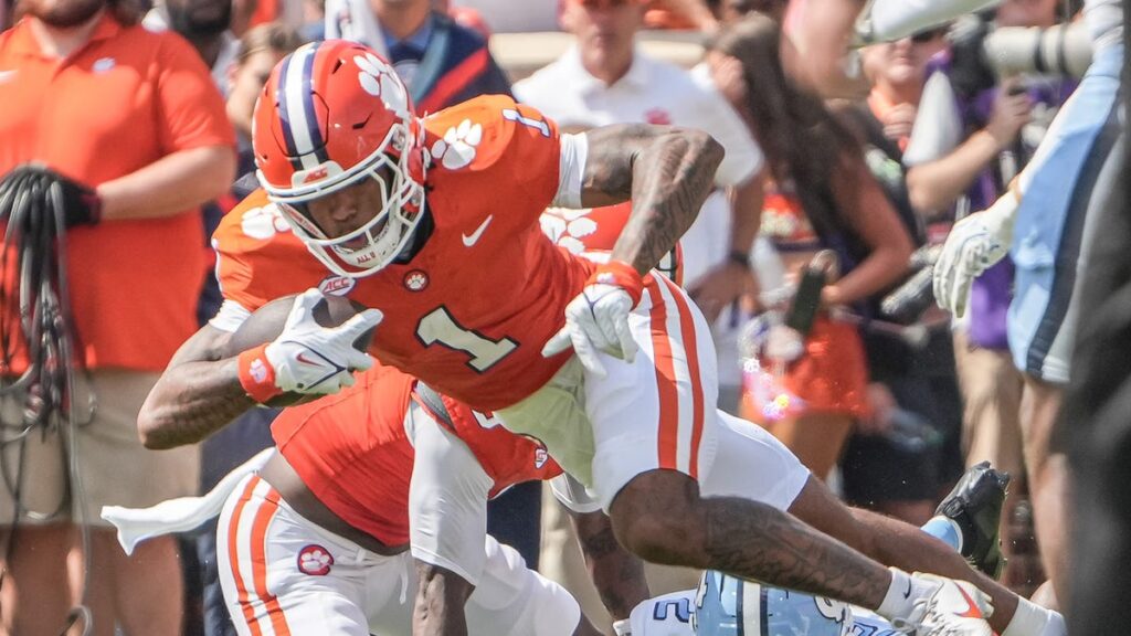 Clemson football vs UNC score, live updates, Dabo Swinney, Tigers down early - Democrat and Chronicle