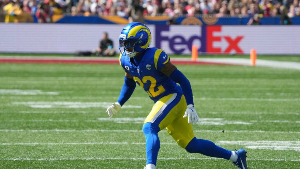 Watch: Trent McDuffie made his first INT with Rams look so easy - theramswire.usatoday.com