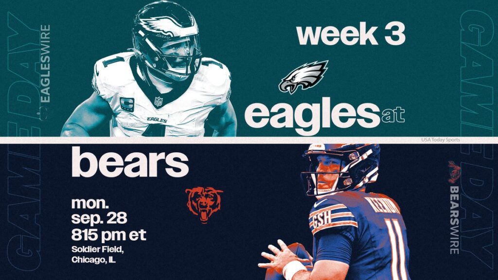 Bears vs. Eagles live updates: NFL Week 3 game score, highlights - Bears Wire