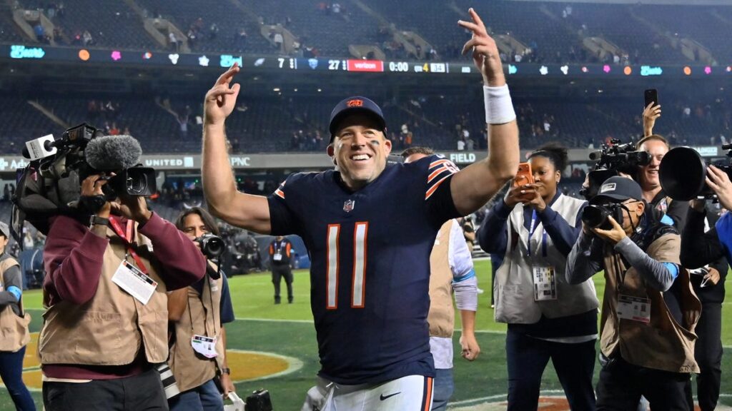 Case Keenum wonderful interview with Scott Van Pelt after Bears win - Touchdown Wire