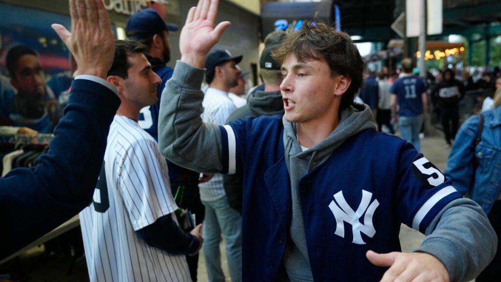 Yankees fans pack the Bronx streets before Game 1 vs Red Sox - Bergen Record