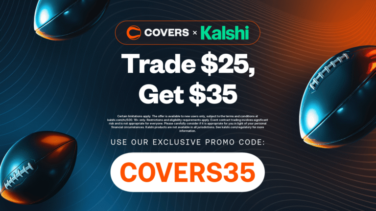 Kalshi Promo Code COVERS35: Get a $35 Bonus for UMass vs Rutgers & Week 1 CFB Prediction Markets - Covers.com