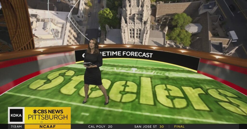 Steelers week 1 weather forecast - CBS News
