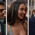 Stars of The Gentlemen react to Meghan rumours - BBC