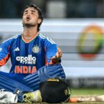 Abhishek Sharma hits 30-ball century for India against Afghanistan - BBC