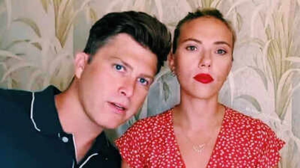 Scarlett Johansson and Colin Jost Attend New York Film Festival Premiere - suaragarut.id