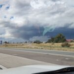 PHOTOS: Funnel cloud spotted over northern Davis County amid tornado warning - KMYU