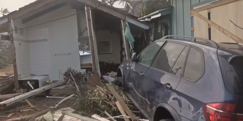 ‘It’s emotional’: Kauai house swept off foundation as storm surge ravages Poipu - Hawaii News Now