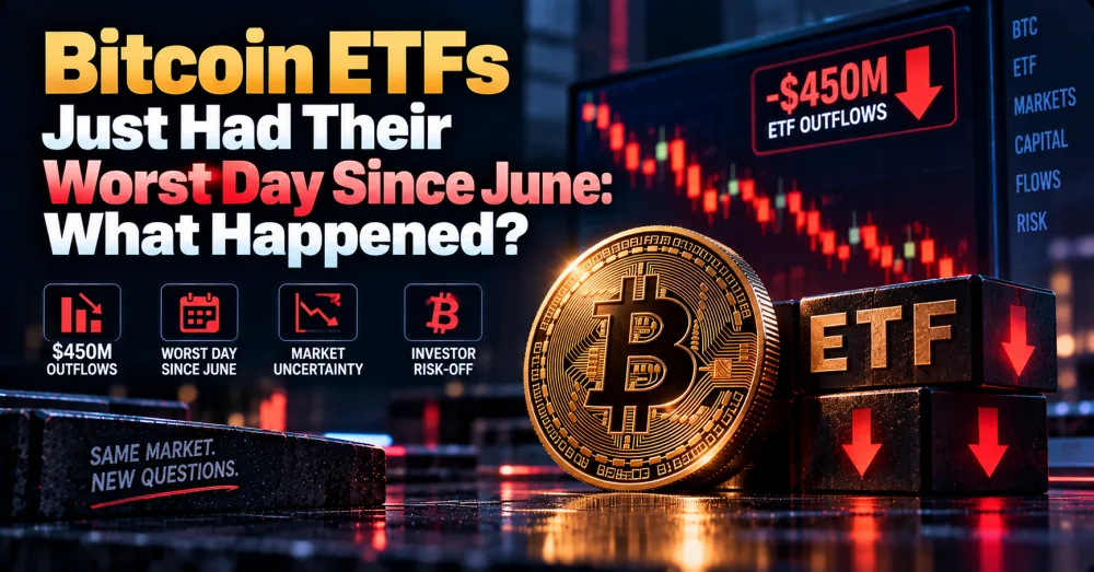 Bitcoin ETFs Just Had Their Worst Day Since June: What Happened? - Bitcoin Foundation