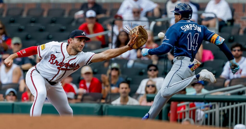 Braves bust out late to salvage series with Rays - AJC.com