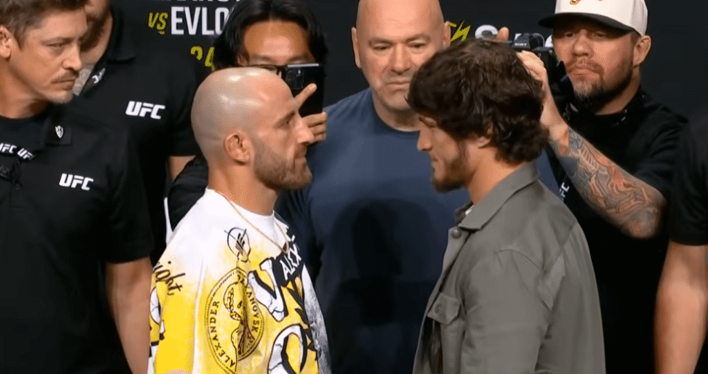 Staredowns! Volk, Movsar Square Up Ahead Of UFC 333 - MMA Mania