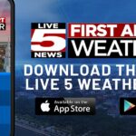 FIRST ALERT: Sharply cooler, breezy as a coastal low develops offshore - Live 5 News