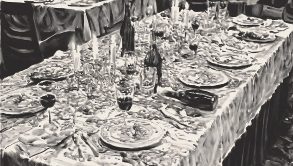 "The Dinner": Rinus Van De Velde at Hetzler | Marfa - Glasstire