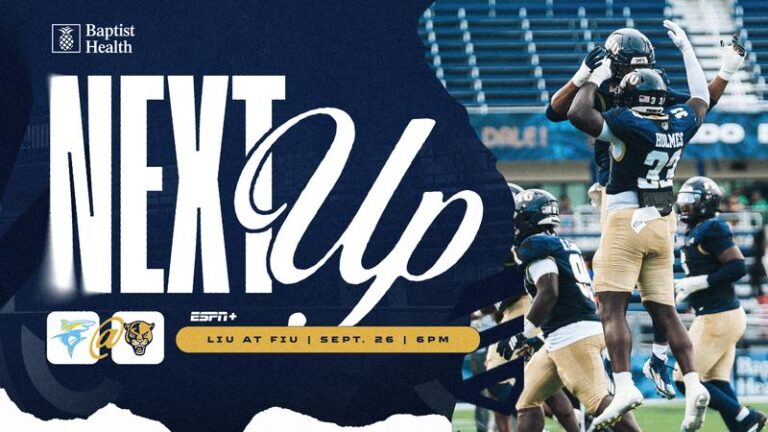 FIU Football to Face LIU in Final Non-Conference Matchup This Saturday - SSBCrack