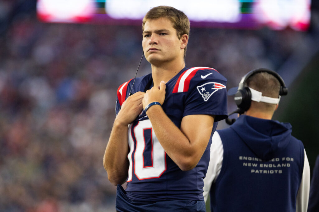 Patriots’ injury update is bad news for Drake Maye - The Big Lead