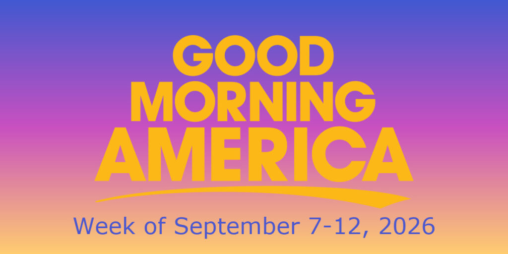 "GMA" Guest List: Bowen Yang, Miss America 2027, and More to Appear Week of September 7-12 - Laughing Place