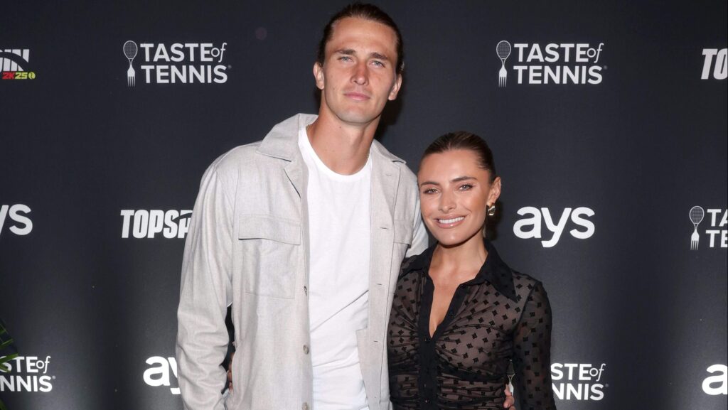 Alexander Zverev’s Girlfriend Turns Heads in Neon Dress Amid US Open - heavy.com