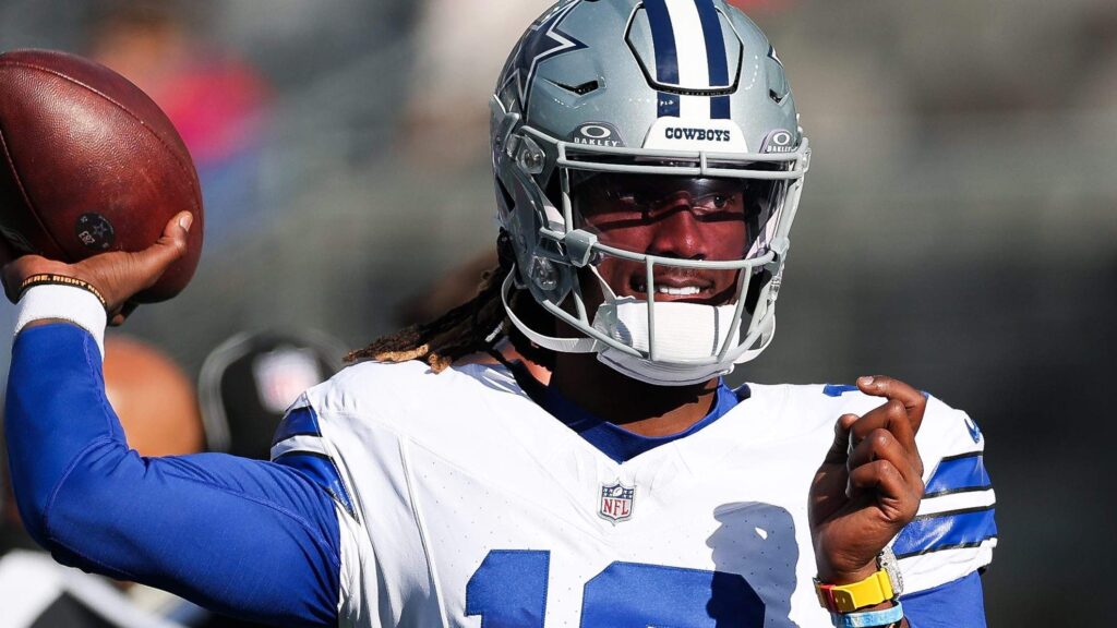 Cowboys QB Tabbed to Be Poached by Giants After Jaxson Dart Injury - heavy.com