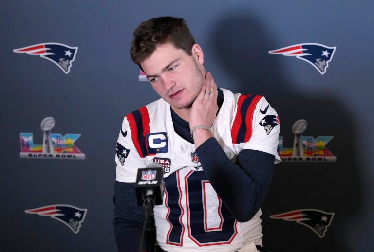 Skip Bayless shares new nickname for Drake Maye after abysmal Patriots performance - hitc.com
