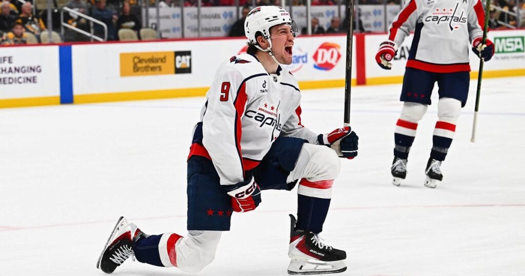 Washington Capitals re-sign forward Ryan Leonard for eight years, $10.5 million AAV - The New York Times