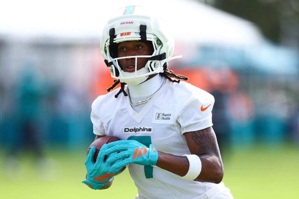 Is Caleb Douglas Playing Today? Why Dolphins’ WR Starts Slow in NFL Debut - heavy.com