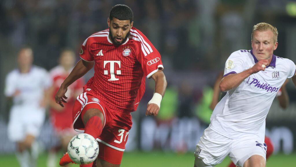 Al-Sibari in the starting line-up for the first time in the Bundesliga, with Kane on the bench - Goal.com