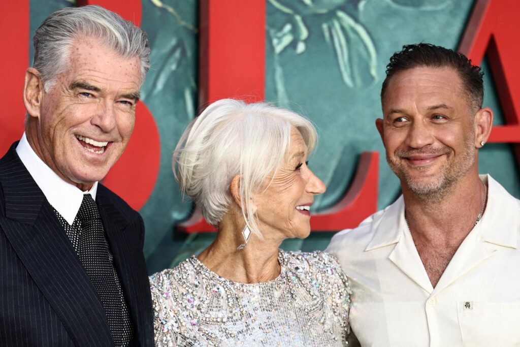 Pierce Brosnan says MobLand cast were ‘blindsided’ by Tom Hardy on-set tension rumour - The Independent