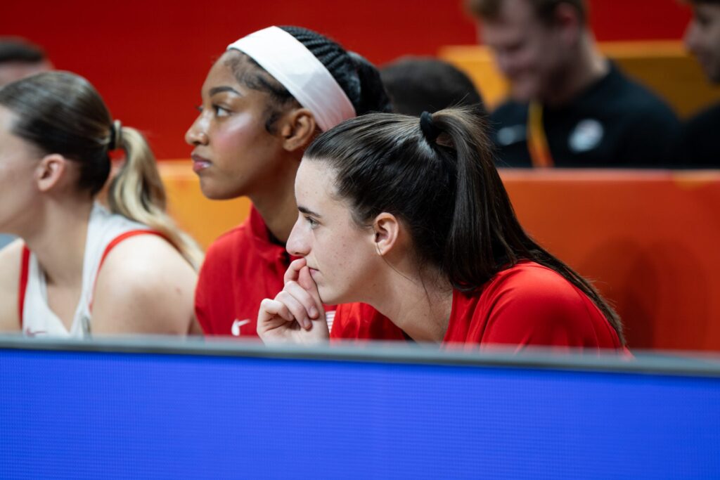 Caitlin Clark gets angry after question about friendship with Angel Reese after USA's World Cup win - hitc.com