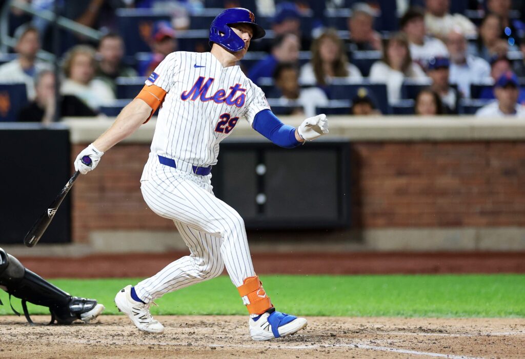 Mets 1B Jared Young Removed From Phillies Game on Stretcher Amid Scary Injury - heavy.com