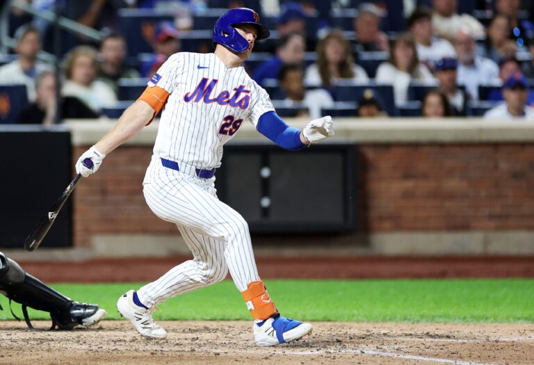 Mets 1B Jared Young Removed From Phillies Game on Stretcher Amid Scary Injury - heavy.com