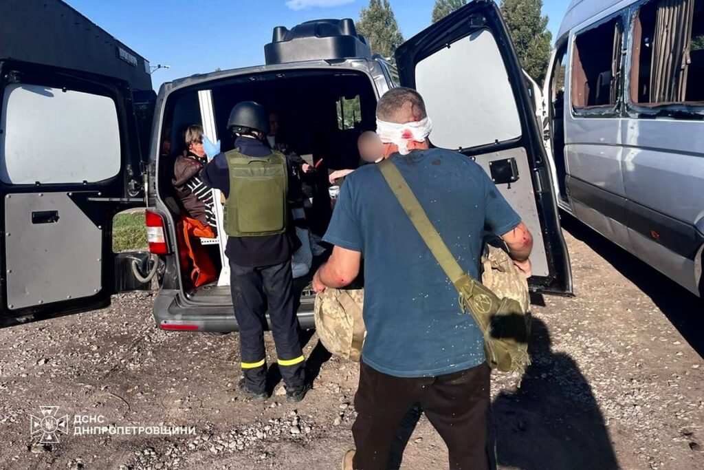 Ukraine war live: Russian drones kill five on bus and train in ‘act of brutality’ - The Independent