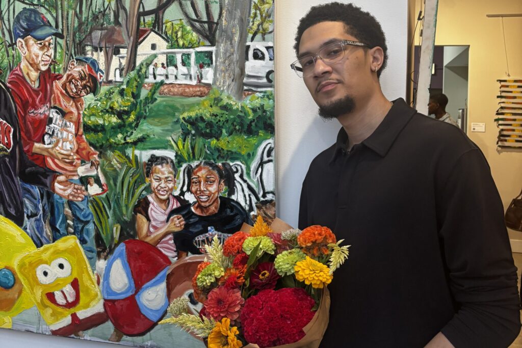 Austin Art Exhibit ‘Midnight Blooms’ Highlights Chicago’s Up-And-Coming Black Artists - blockclubchicago.org