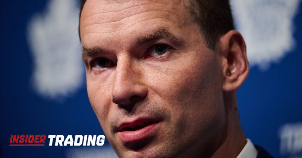 Insider Trading: Maple Leafs look to remain aggressive - TSN