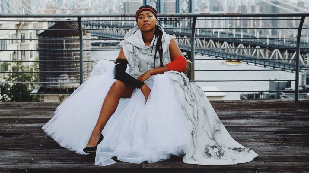 Naomi Osaka On Channeling Allen Iverson and NYC In Custom Who Decides War at the 2026 US Open - Vogue