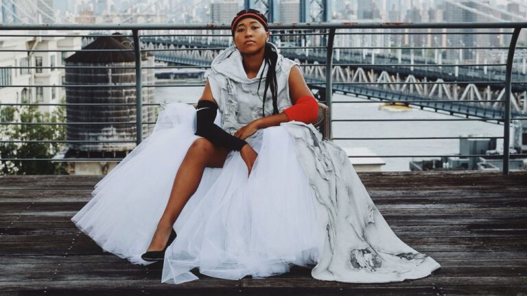 Naomi Osaka On Channeling Allen Iverson and NYC In Custom Who Decides War at the 2026 US Open - Vogue