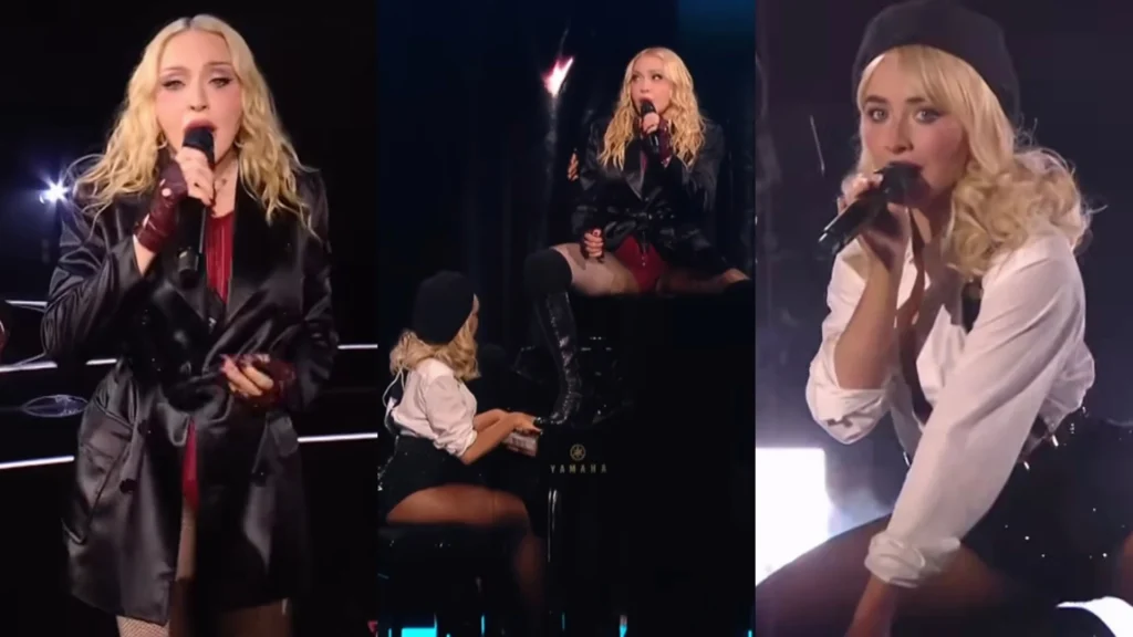 Madonna opens MTV VMAs 2026 with surprise celebrity friends: Sabrina Carpenter, Charli XCX and more - attitude.co.uk
