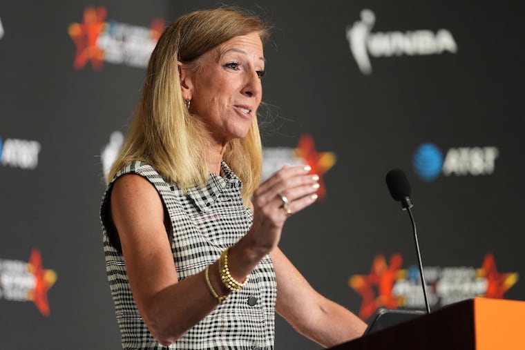 WNBA commissioner Cathy Engelbert, a South Jersey native, to retire in December - inquirer.com