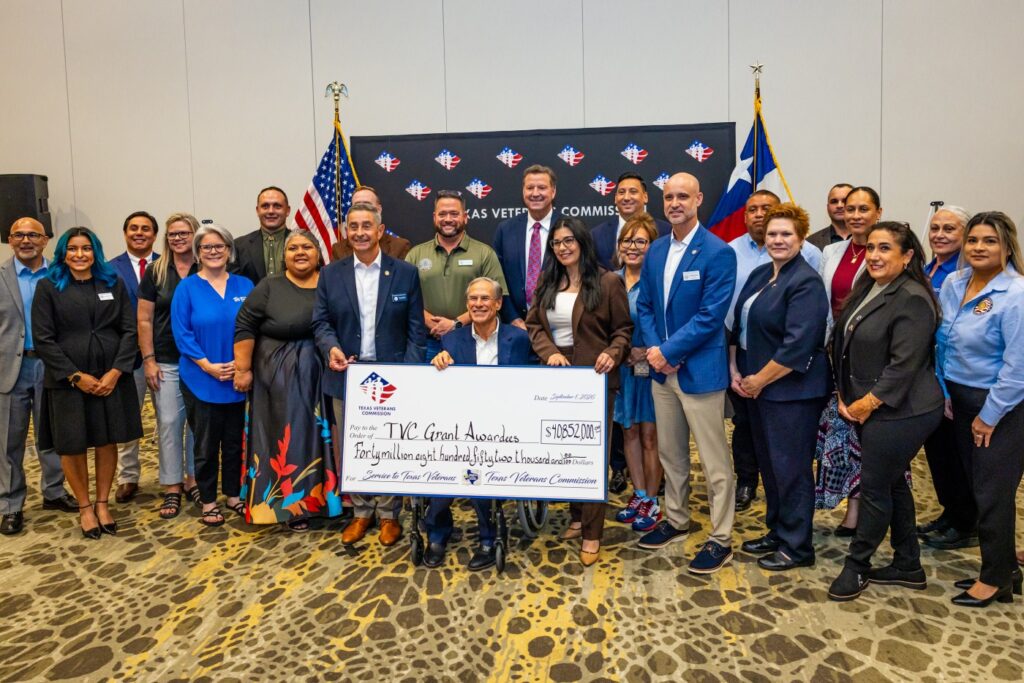 Governor Abbott Presents More Than $5.8 Million In Grants For South Texas Veterans Groups - Office of the Texas Governor (.gov)