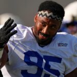 See Myles Garrett, Mike Evans in New Uniforms for 1st Time in Videos Ahead of Rams vs. 49ers - Bleacher Report
