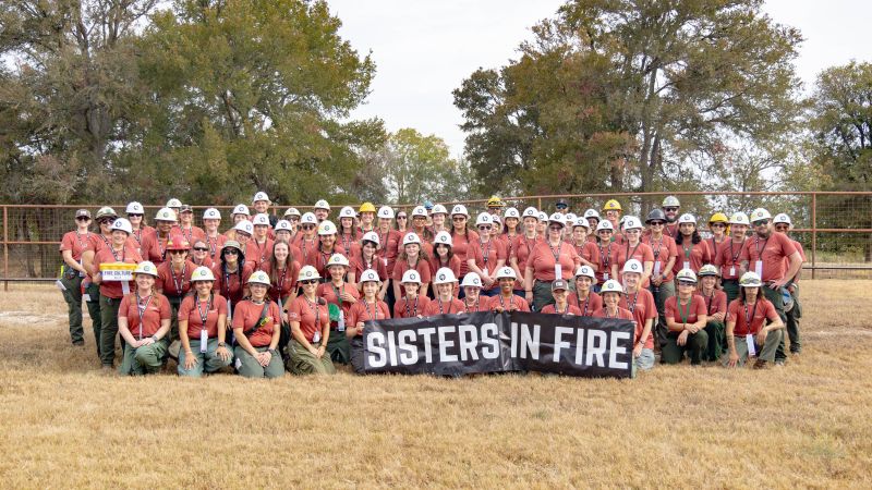 Sisters in Fire introduces students to wildland firefighting careers - Texas A&M Forest Service