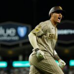 Padres beat Dodgers to move a win away from postseason - San Diego Union-Tribune