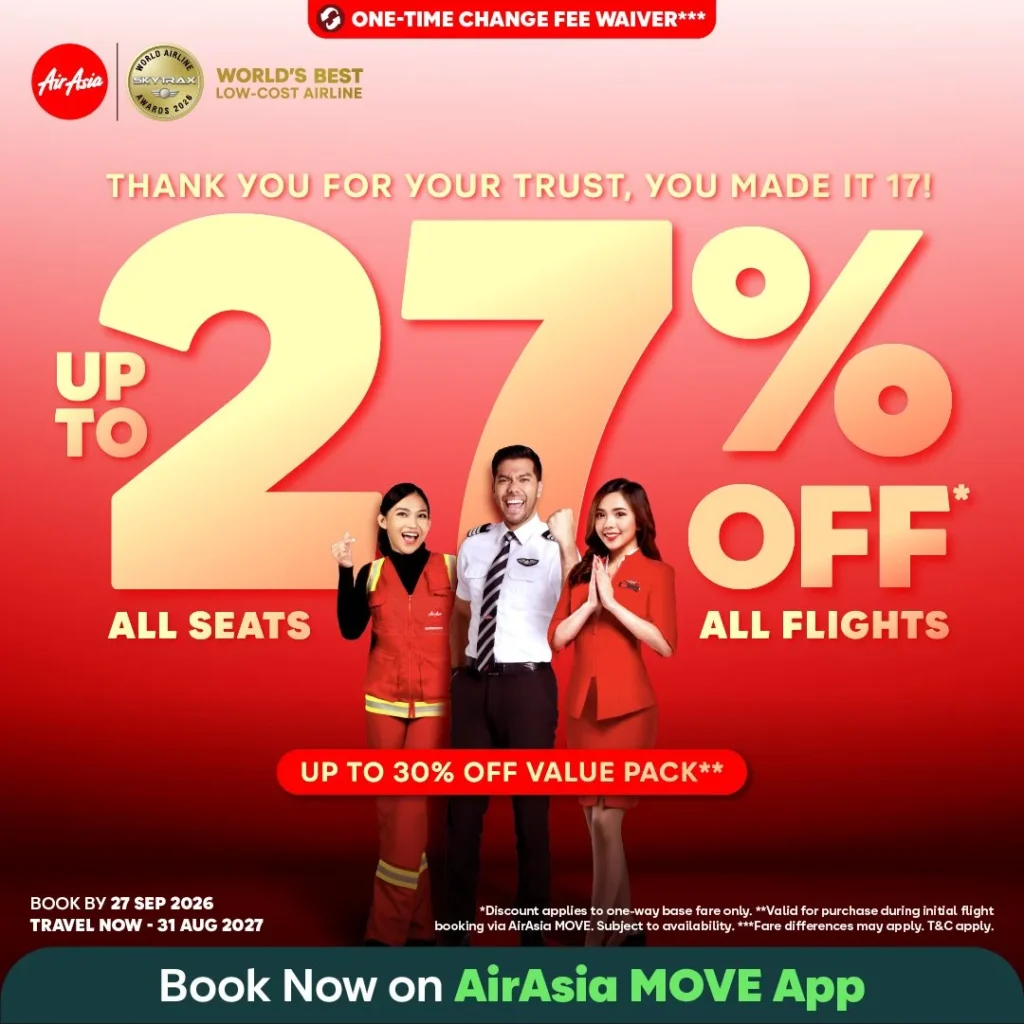 Celebrate the World’s Best with AirAsia - Enjoy up to 27% Off* All Seats, All Flights - markets.businessinsider.com