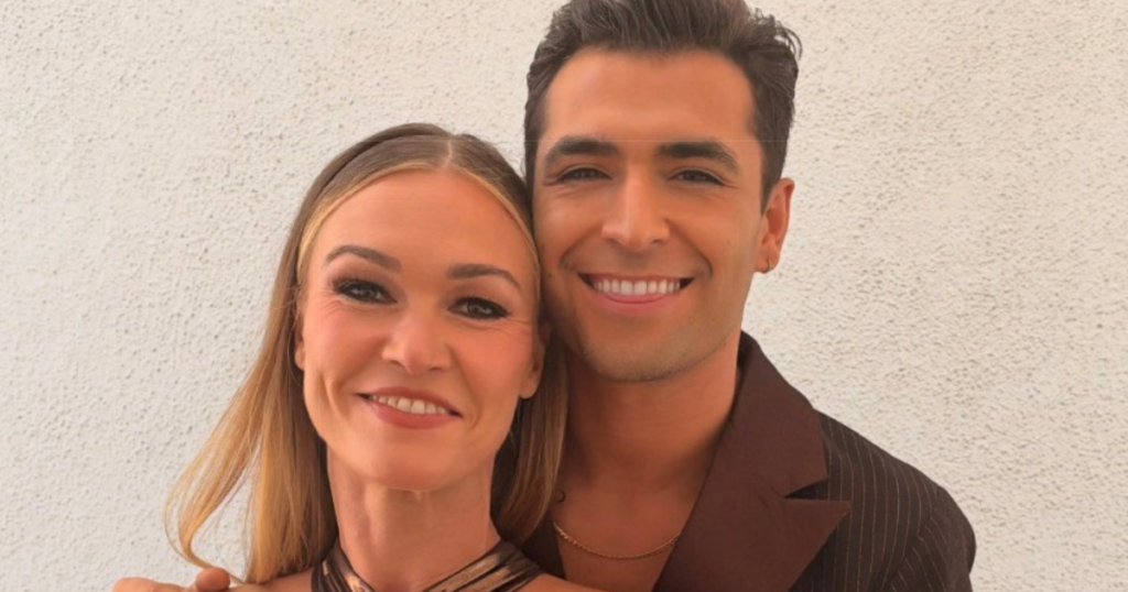 Julia Stiles says partner Ezra Sosa has been supportive on Dancing With the Stars amid low score - The Tab