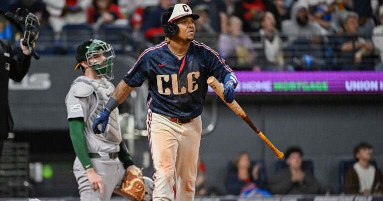 José Ramírez homers, reaches 1,000 RBIs as Cleveland Guardians down Athletics to stay atop AL Central - TSN