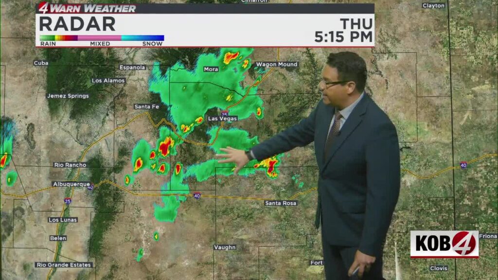 Thunderstorms bring flash flood threat through Friday morning - KOB 4