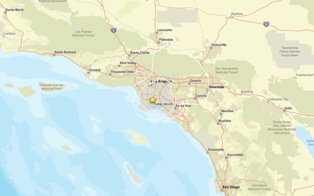 Update: Earthquake measuring 3.2 shakes area near Compton in Los Angeles County on Sept. 6 - Orange County Register