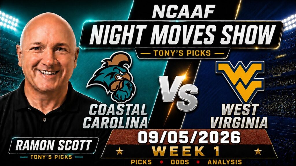 Coastal Carolina vs West Virginia Prediction September 5: Ramon Scott Rides the Mountaineers' Rushing Attack - tonyspicks.com