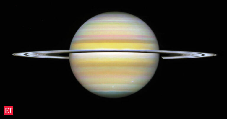 'Decagon' at Saturn’s South Pole? After the long-lived 'hexagon' at its north pole, astronomers spot a mys - The Economic Times