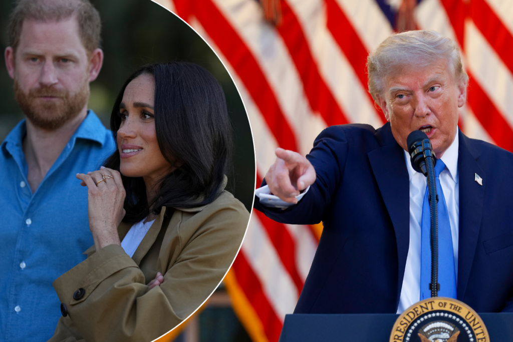 Donald Trump Just Took a Brutal Swipe at Harry and Meghan - PopCrush
